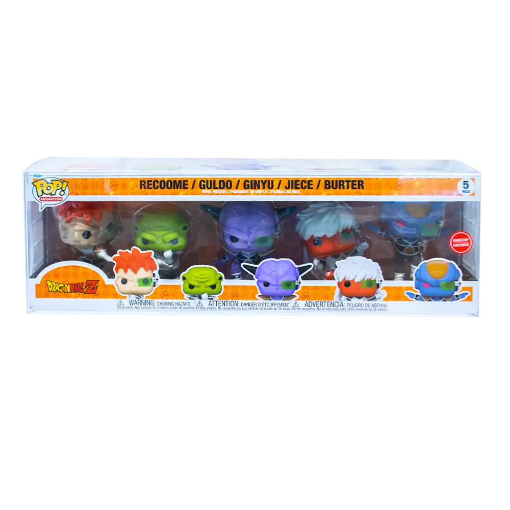 5-Pack Dragon Ball Z PopShield Protectors - PS FUNKO