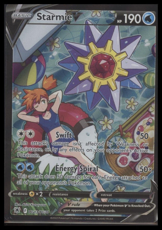 Starmie V SWSH10: Astral Radiance Trainer Gallery #TG13/TG30