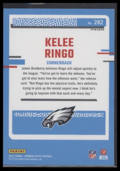 2023 Donruss Optic #282 Kelee Ringo Blue Hyper