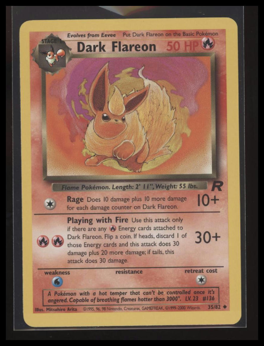 Team Rocket #35/82 Dark Flareon
