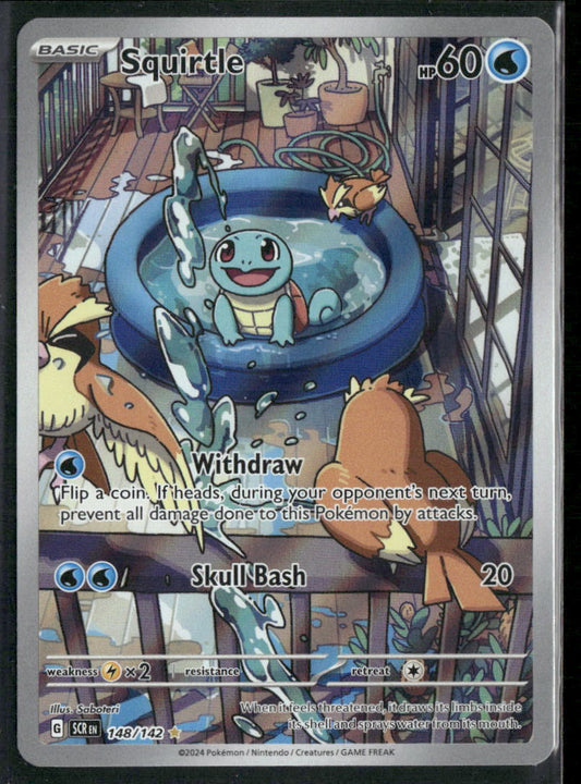 SV07: Stellar Crown #148/142 Squirtle
