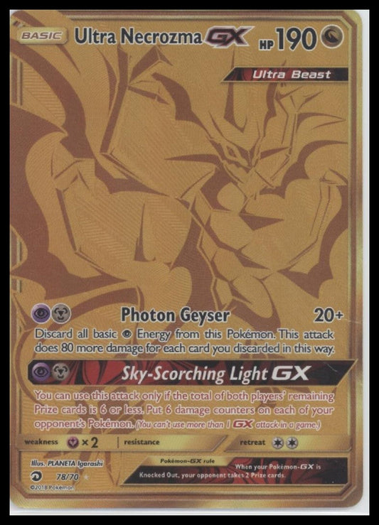 Ultra Necrozma GX (Secret) Dragon Majesty #78/70
