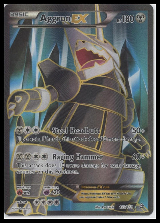 Aggron EX (153 Full Art) XY - Primal Clash #153/160