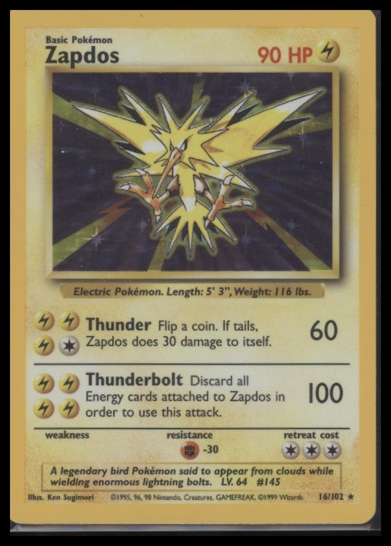 Zapdos Base Set #016/102