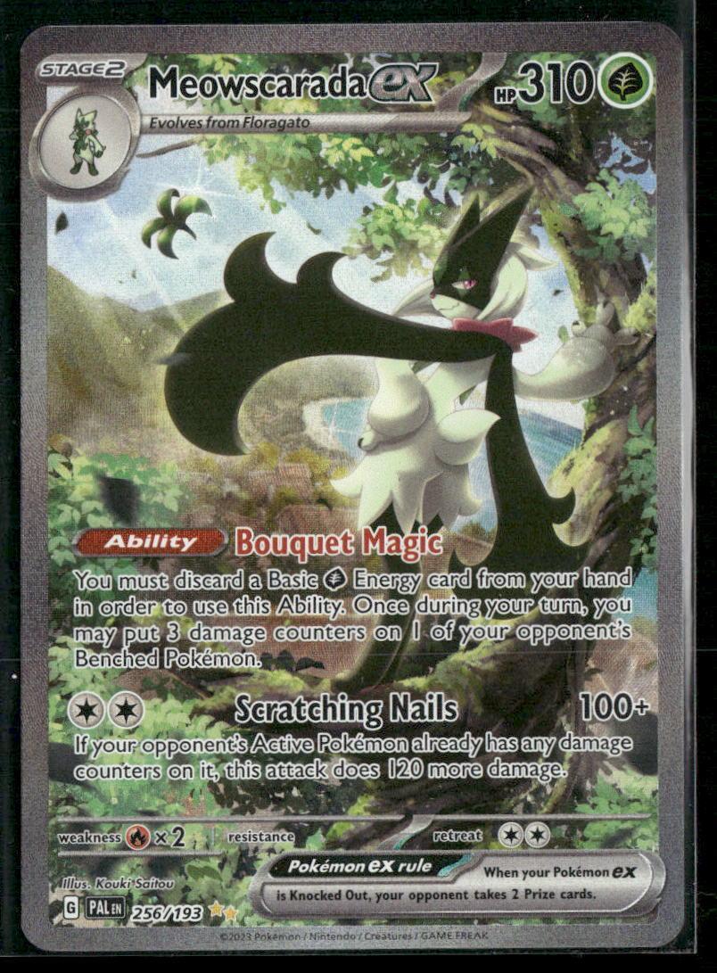 SV02: Paldea Evolved #256/193 Meowscarada ex
