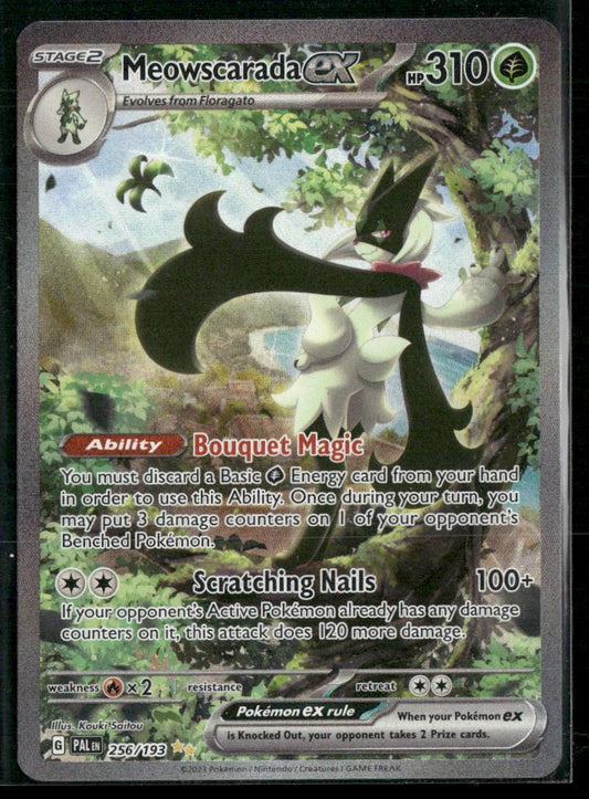 SV02: Paldea Evolved #256/193 Meowscarada ex