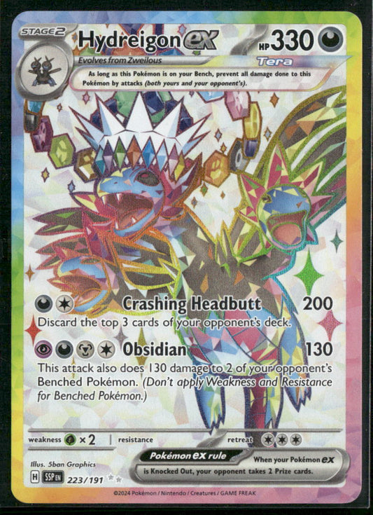 SV08: Surging Sparks #223/191 Hydreigon ex