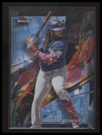 2024 Finest #71 Vladimir Guerrero Jr. Sky Blue Refractors #/325