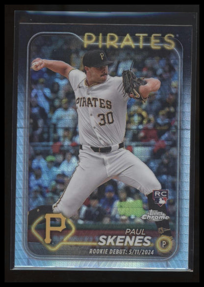 2024 Topps Chrome Update #USC27 Paul Skenes Refractors