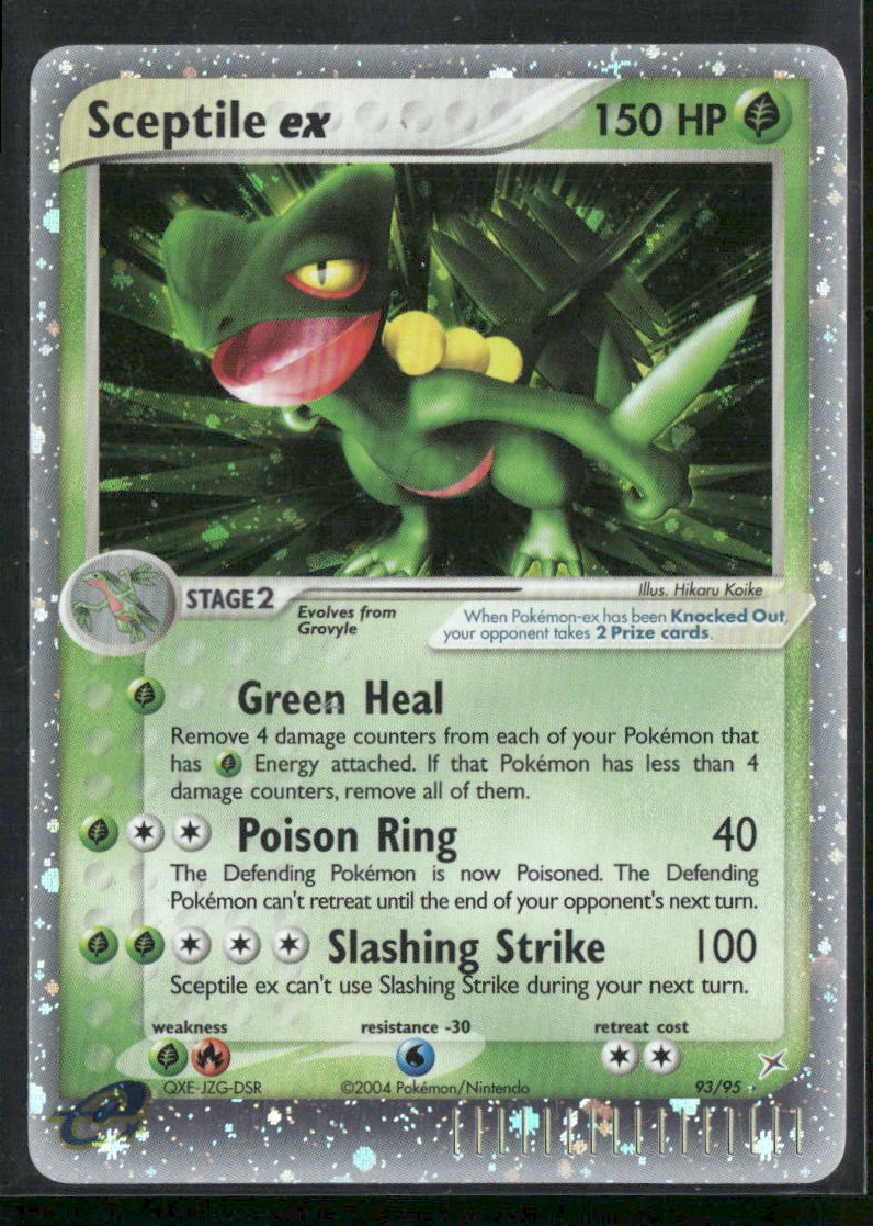 Team Magma vs Team Aqua #93/95 Sceptile ex