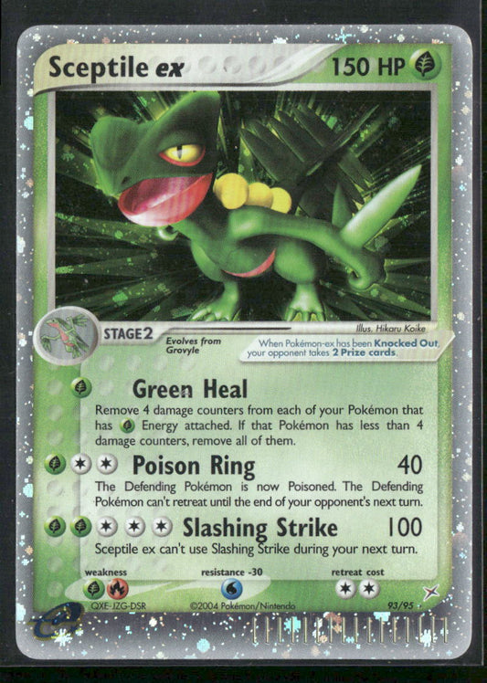 Team Magma vs Team Aqua #93/95 Sceptile ex