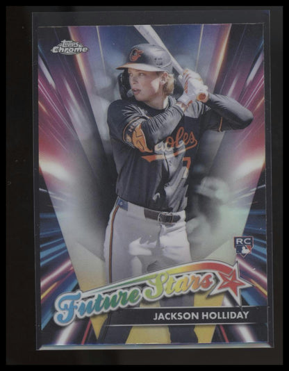 2024 Topps Chrome Update #FSU-15 Jackson Holliday Future Stars