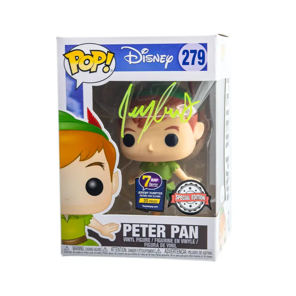 7 Days of Disney Signature Series - Day 3 - Peter Pan & Wendy - Jeremy Sumpter Peter Pan Flying Pop - nodiscount