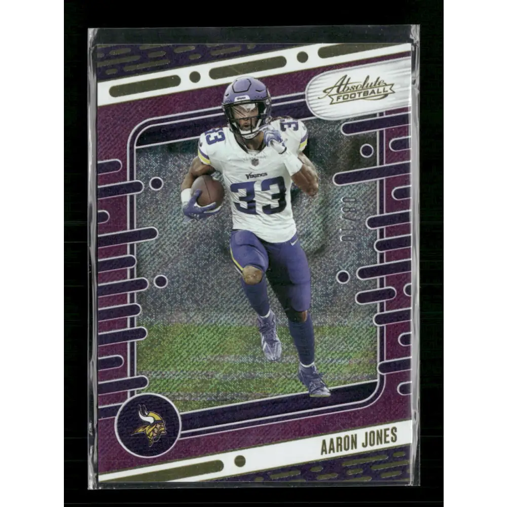 Aaron Jones 2024 Panini Absolute #71 Purple - Trading Card