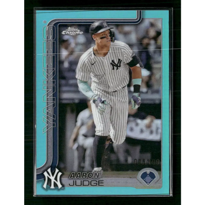 Aaron Judge 2023 Topps Chrome Aqua /199 - Trading Card