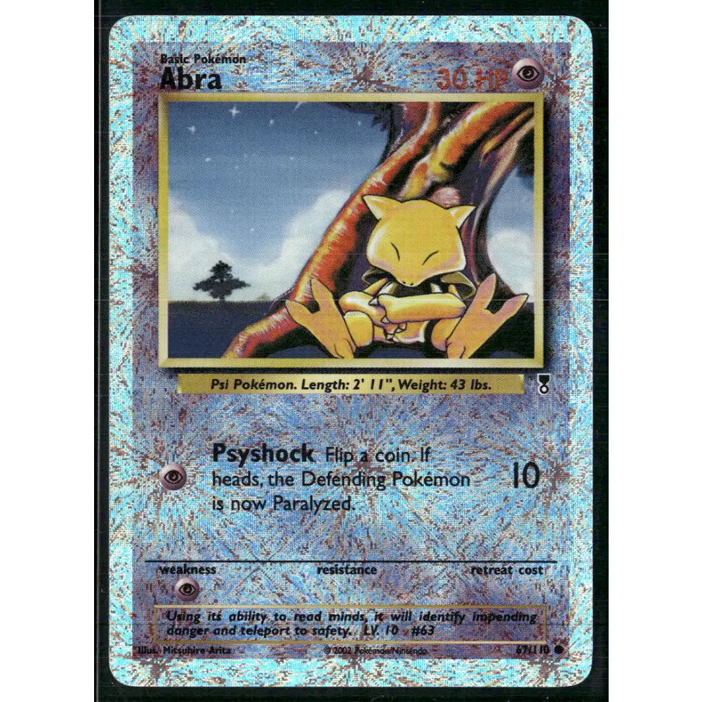Abra Legendary Collection #067/110 - Trading Card