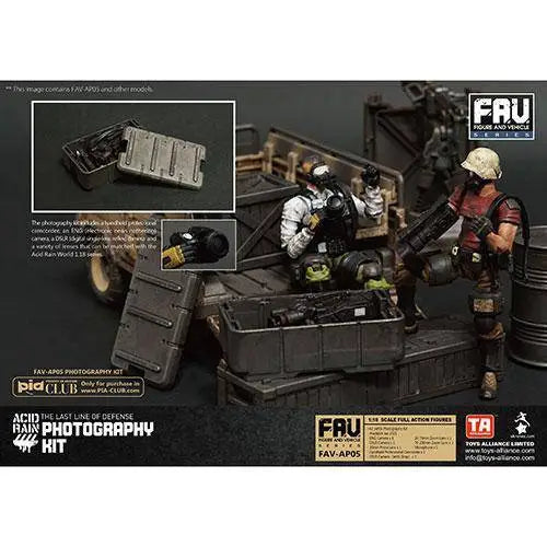 Acid Rain FAV-AP05 Photography Kit 1/18 Scale Action Figure Accessory - Action & Toy Figures