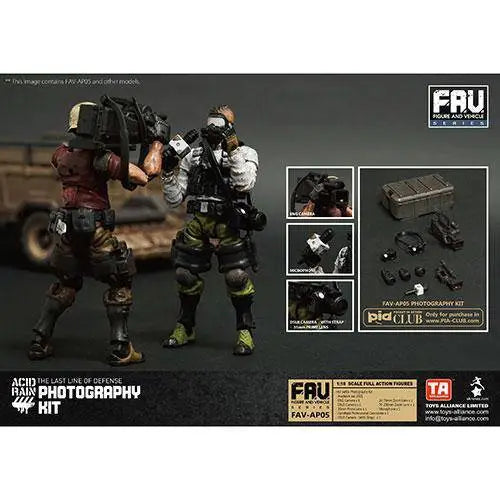 Acid Rain FAV-AP05 Photography Kit 1/18 Scale Action Figure Accessory - Action & Toy Figures
