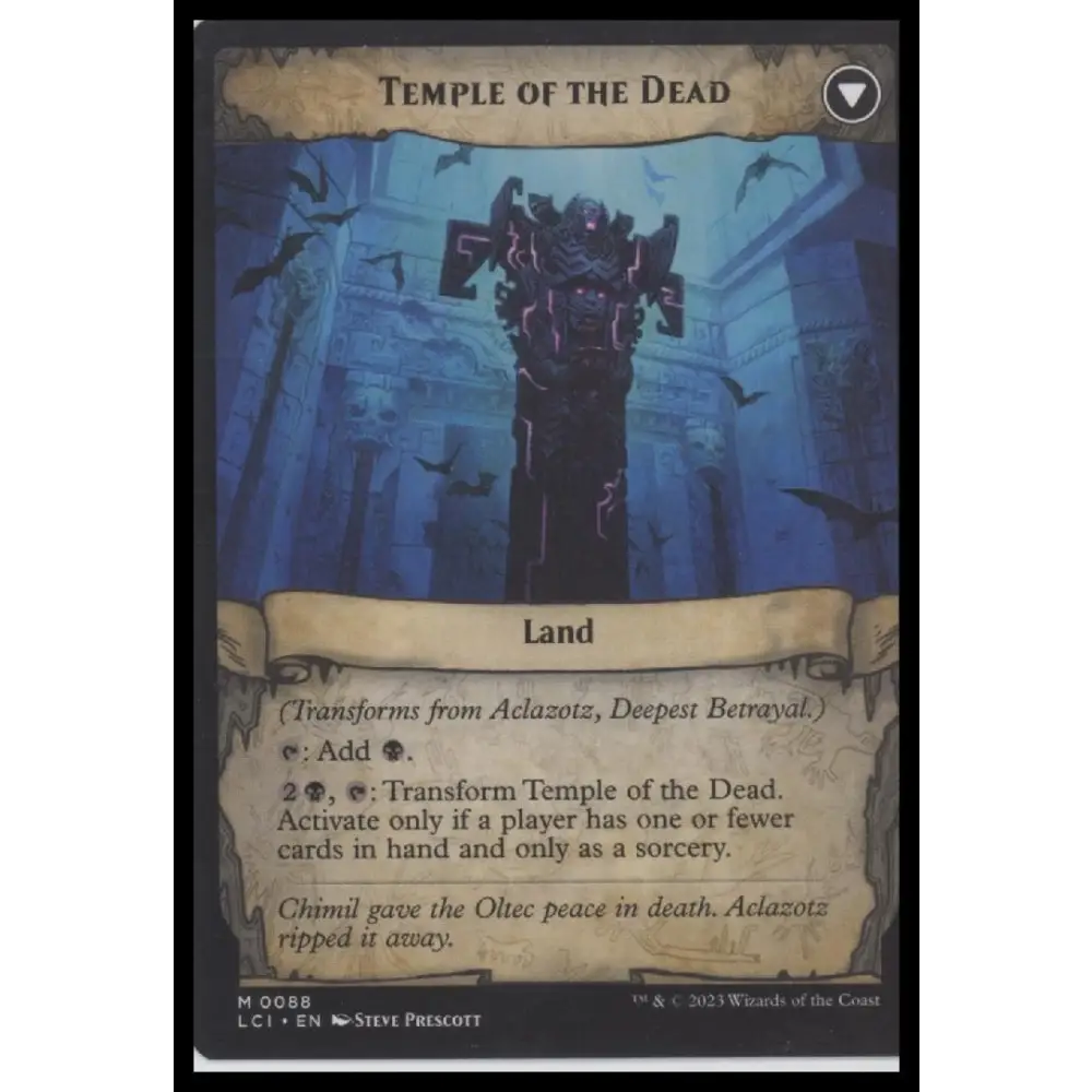Aclazotz Deepest Betrayal The Lost Caverns of Ixalan #88 - Trading Card