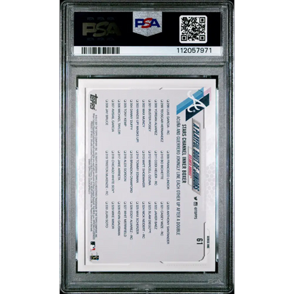 Acn.Jr./Gr.Jr. 2021 Topps #61 Rainbow Foil PSA 10 - Graded Trading Card