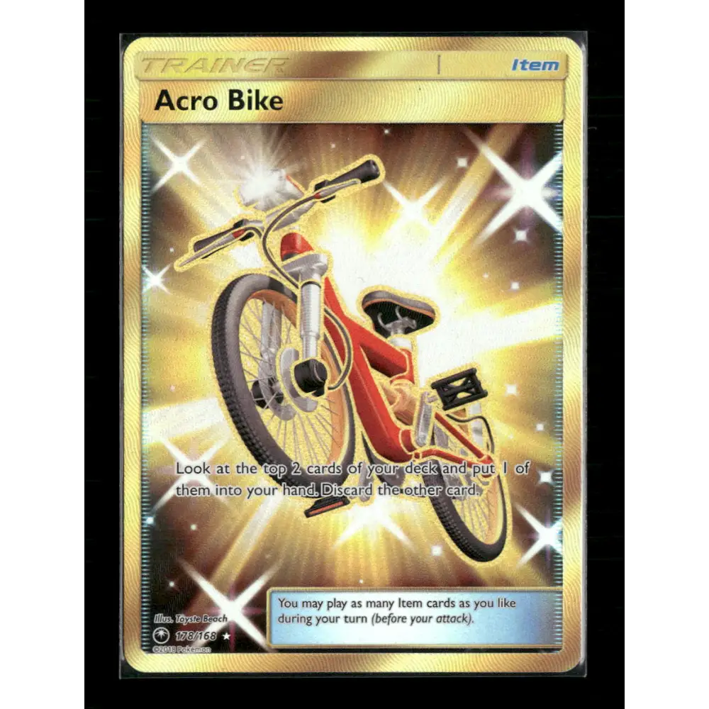 Acro Bike (Secret) SM - Celestial Storm #178/168 - Trading Card