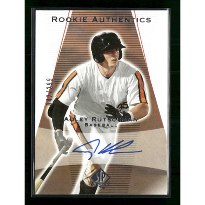 Adley Rutschman 2021 UD Goodwin Champion 03-04 Rookie Auto #/299 - Trading Card