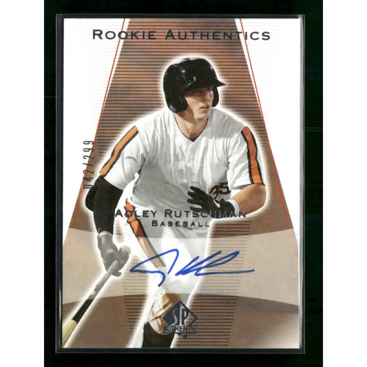 Adley Rutschman 2021 UD Goodwin Champion 03-04 Rookie Auto #/299 - Trading Card