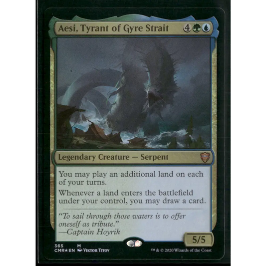 Aesi Tyrant of Gyre Strait Commander Legends #365 Foil - Trading Card