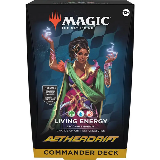 Aetherdrift Commander Deck - Living Energy