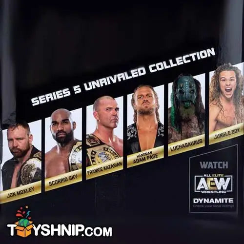 AEW All Elite Wrestling Unrivaled Collection Action Figure - Select Figure(s) - Action & Toy Figures