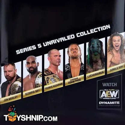 AEW All Elite Wrestling Unrivaled Collection Action Figure - Select Figure(s) - Action & Toy Figures