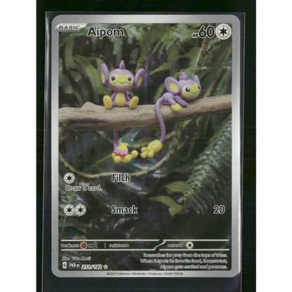 Aipom SV04: Paradox Rift #211/182 - Trading Card