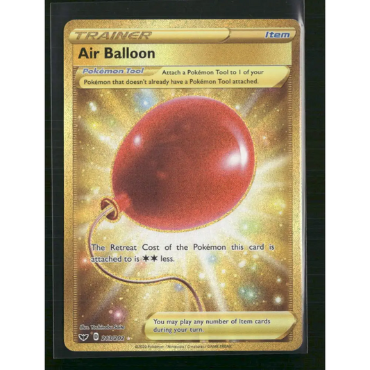 Air Balloon (Secret) SWSH01: Sword & Shield Base Set #213/202 - Trading Card