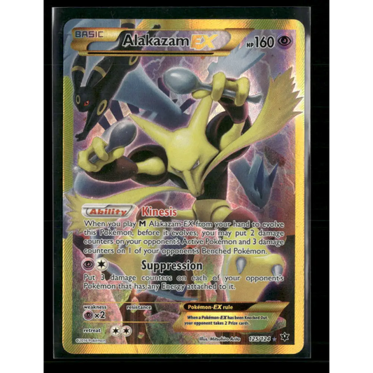 Alakazam EX (Secret) XY - Fates Collide #125/124 - Trading Card