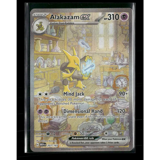 Alakazam ex SV: Scarlet & Violet 151 #201/165 - Trading Card