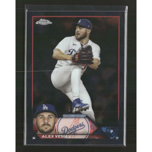 Alex Vesia 2023 Topps Chrome Update Sapphire Edition #USCS261 Black - Trading Card