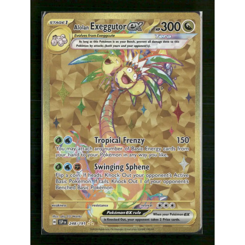 Alolan Exeggutor ex SV08: Surging Sparks #248/191 - Trading Card
