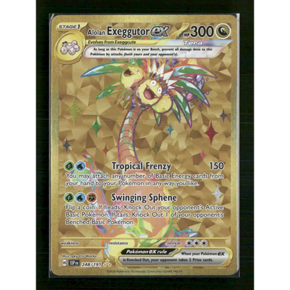 Alolan Exeggutor ex SV08: Surging Sparks #248/191 - Trading Card