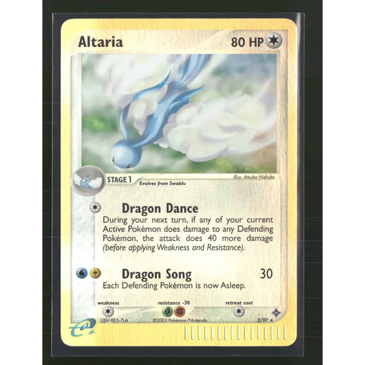 Altaria Dragon #2/97 - Trading Card