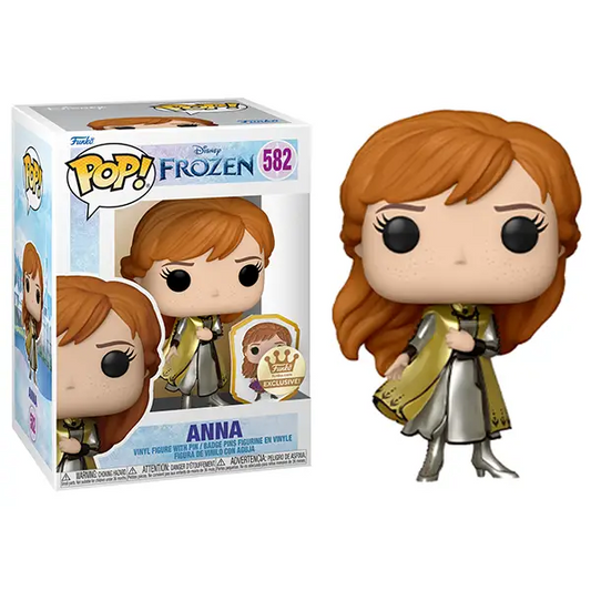 Anna w/ Pin (Gold Frozen 2) 582 - Funko Shop Exclusive