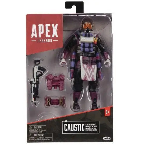 Apex Legends 6-Inch Action Figure - Select Figure(s) - Caustic - Action & Toy Figures