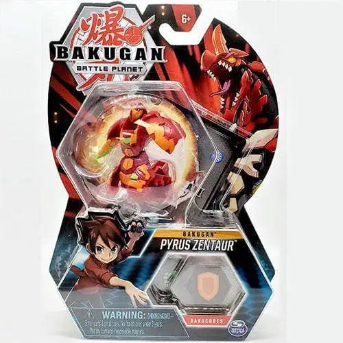 Bakugan Battle Planet Bakugan & BakueCores - Pyrus Zentaur - Toys & Games
