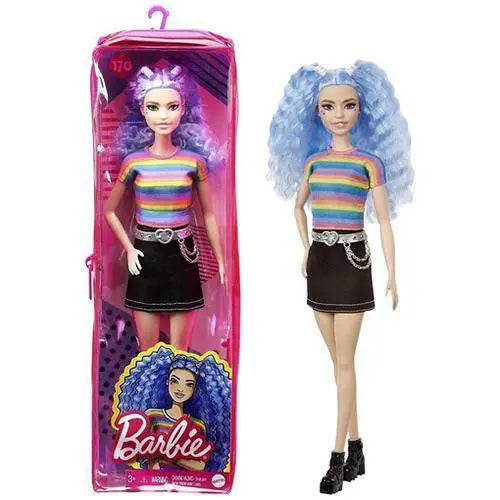 Barbie Fashionista - Select Figure(s) - #170 Blue hair - Action Figure