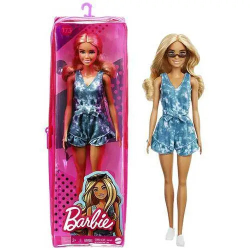 Barbie Fashionista - Select Figure(s) - #173 Tie-dye Shorts Romper - Action Figure