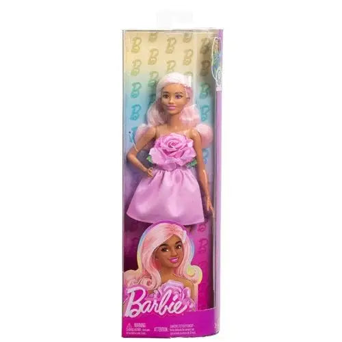 Barbie Fashionista - Select Figure(s) - #238 Barbie (Pink Hair, Strapless Dress) - Action Figure