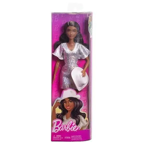 Barbie Fashionista - Select Figure(s) - #239 Barbie (Black Hair, Cowboy hat) - Action Figure