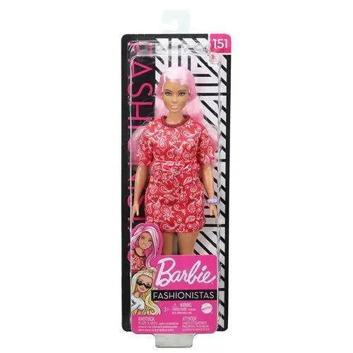 Barbie Fashionista - Select Figure(s) - Doll #151 with Long Pink Hair - Action Figure