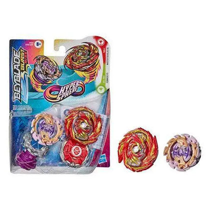 Beyblade Burst Rise Hyper Sphere Dual Packs - Choose your Beyblade - Forneus F5 & Master Devolos D5 - Action & Toy