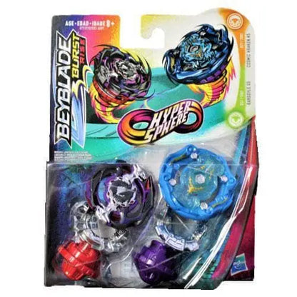 Beyblade Burst Rise Hyper Sphere Dual Packs - Choose your Beyblade - Gargoyle G5 & Cosmic Kraken K5 - Action & Toy