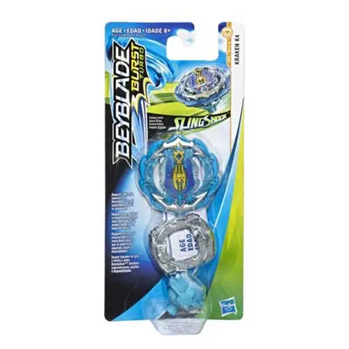 Beyblade Burst Turbo Slingshock Single Top - Choose your Beyblade - KRAKEN K4 - Toys & Games